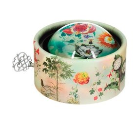 Mechato Muziekdoos Presse-Papiers - Bloemen