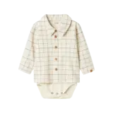 Lil' Atelier Ramos LS Body Shirt - Turtledove