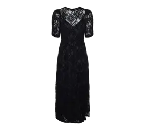 Y.A.S Fia SS Long Dress – Black Y.A.S Fia SS Long Dress – Black