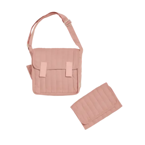 Olli Ella Carrie Convertible Changing Set – Rose