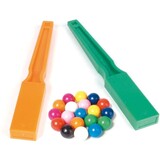 Shaw Set Van 2 Staven & 20 Knikkers