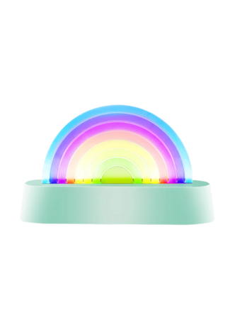 Lalarma Dancing Rainbow lamp - Mint Lalarma Dancing Rainbow lamp - Mint