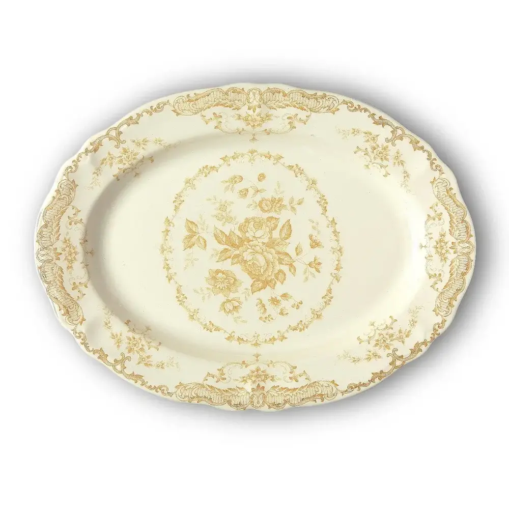 Bitossi Ovale schaal - Geel