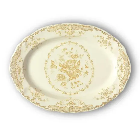 Bitossi Ovale schaal - Geel