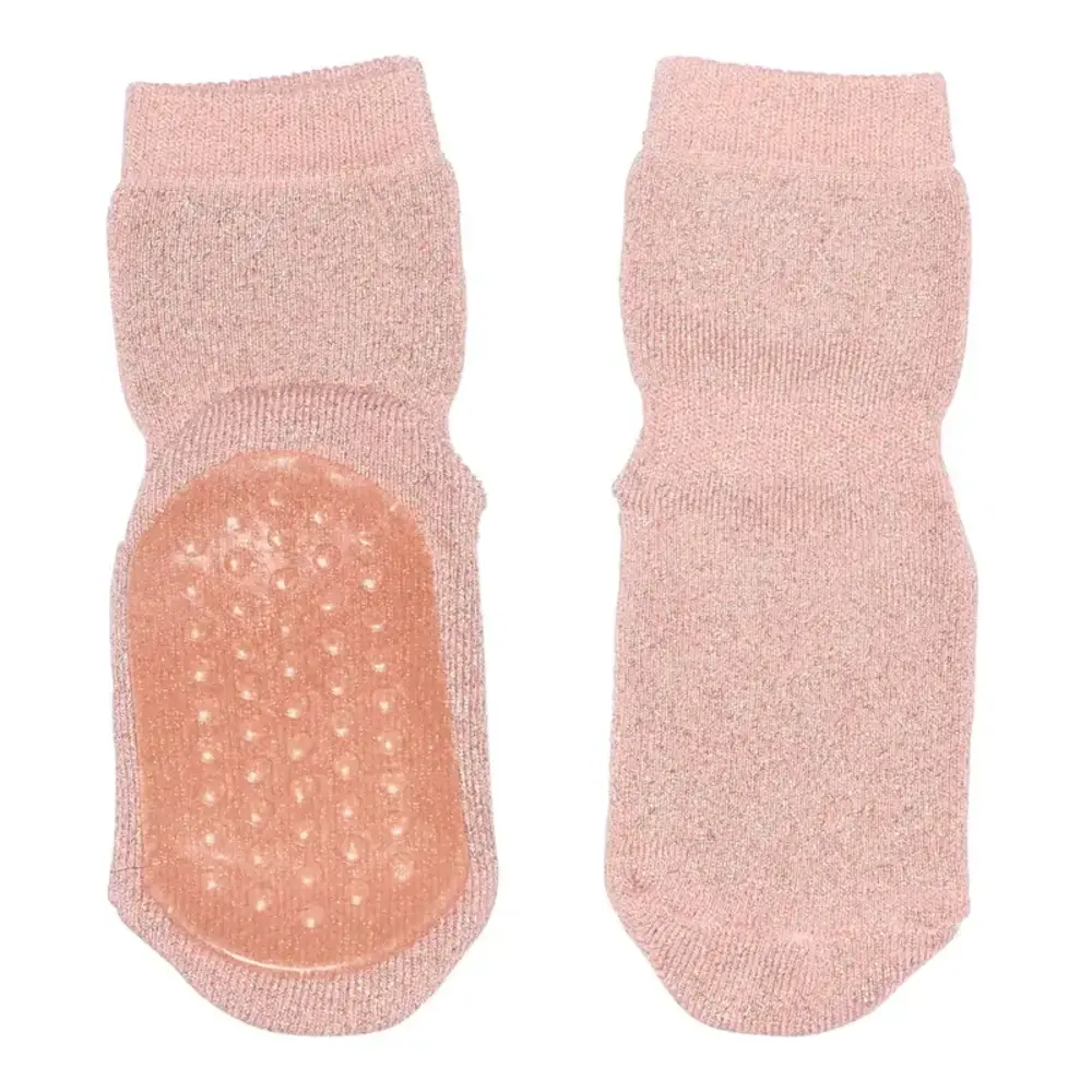 MP Denmark Celina glitter socks anti-slip – Silver Pink MP Denmark Celina glitter socks anti-slip – Silver Pink