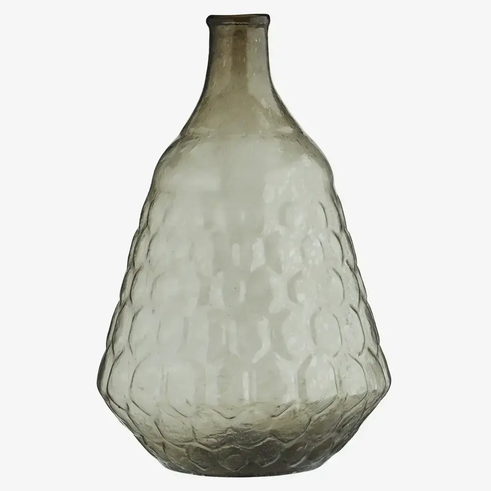 Madam Stoltz Gerecyclede vaas - smoke Madam Stoltz Gerecyclede vaas - smoke