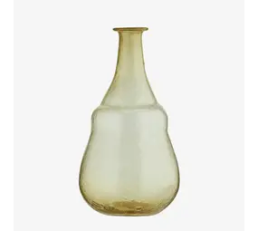 Madam Stoltz Gerecyclede vaas - yellow Madam Stoltz Gerecyclede vaas - yellow