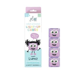 Glopals Glopals Light up cubes - 4pc - Lumi Glopals Glopals Light up cubes - 4pc - Lumi