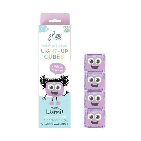 Glopals Glopals Light up cubes - 4pc - Lumi Glopals Glopals Light up cubes - 4pc - Lumi