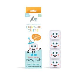Glopals Glopals Light up cubes - 4pc - Party Glopals Glopals Light up cubes - 4pc - Party