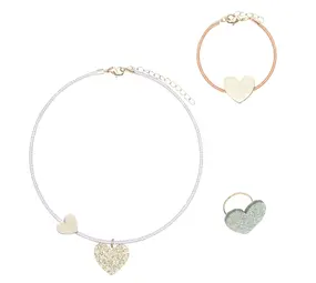 Mimi & Lula Heart Jewellery Set