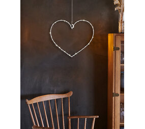 Sirius Liva Hart - White - 40 lampjes