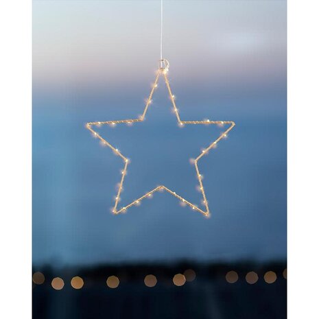 Sirius Liva Star - Goud - 40 lampjes Sirius Liva Star - Goud - 40 lampjes