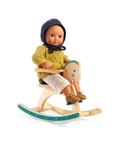 Djeco Poppen Hobbelpaard Djeco Poppen Hobbelpaard