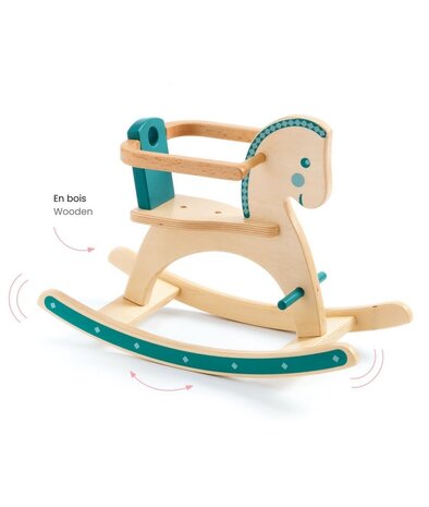 Djeco Poppen Hobbelpaard Djeco Poppen Hobbelpaard