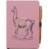 Designworks Ink Notitieboek met Pen - No ProbLlama