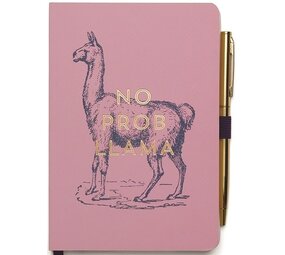 Designworks Ink Notitieboek met Pen - No ProbLlama Designworks Ink Notitieboek met Pen - No ProbLlama