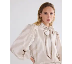 Summum Woman Top big feathers - Cashmere