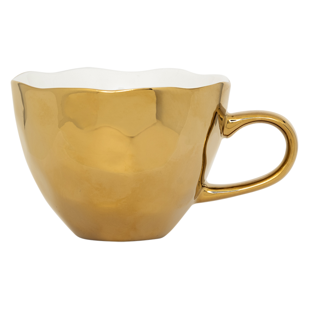 U.N.C. Good Morning Cup Cappucino /Tea - gold U.N.C. Good Morning Cup Cappucino /Tea - gold