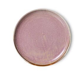 HK Living Side plate - Rustic pink HK Living Side plate - Rustic pink