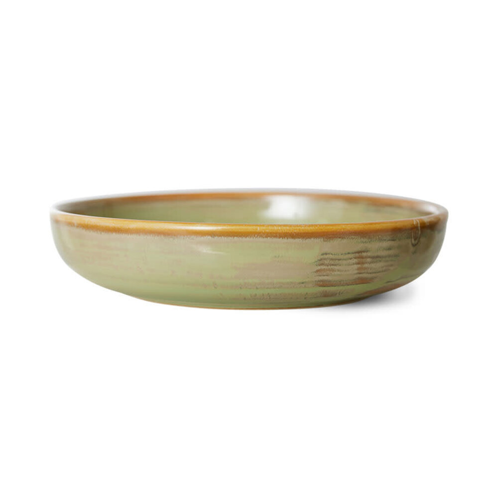 HK Living Deep plate M - Moss Green HK Living Deep plate M - Moss Green