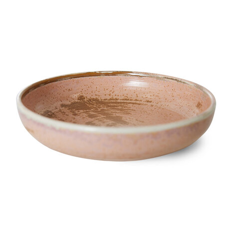 HK Living Deep Plate L - Rustic pink HK Living Deep Plate L - Rustic pink