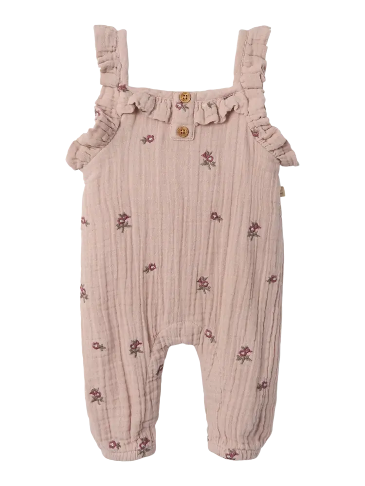 Lil' Atelier Tamina Loose Overall - Shadow Gray