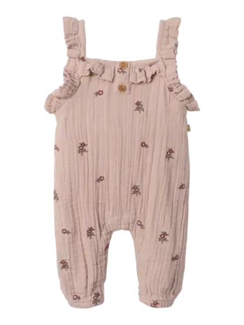 Lil' Atelier Tamina Loose Overall - Shadow Gray