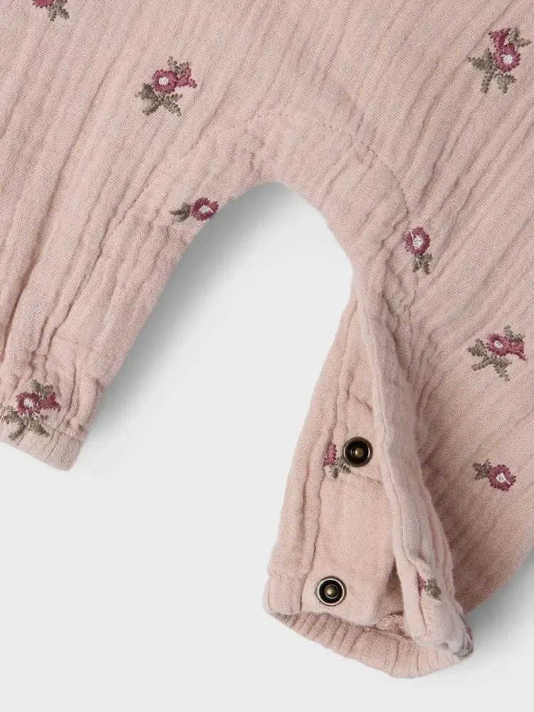 Lil' Atelier Tamina Loose Overall - Shadow Gray