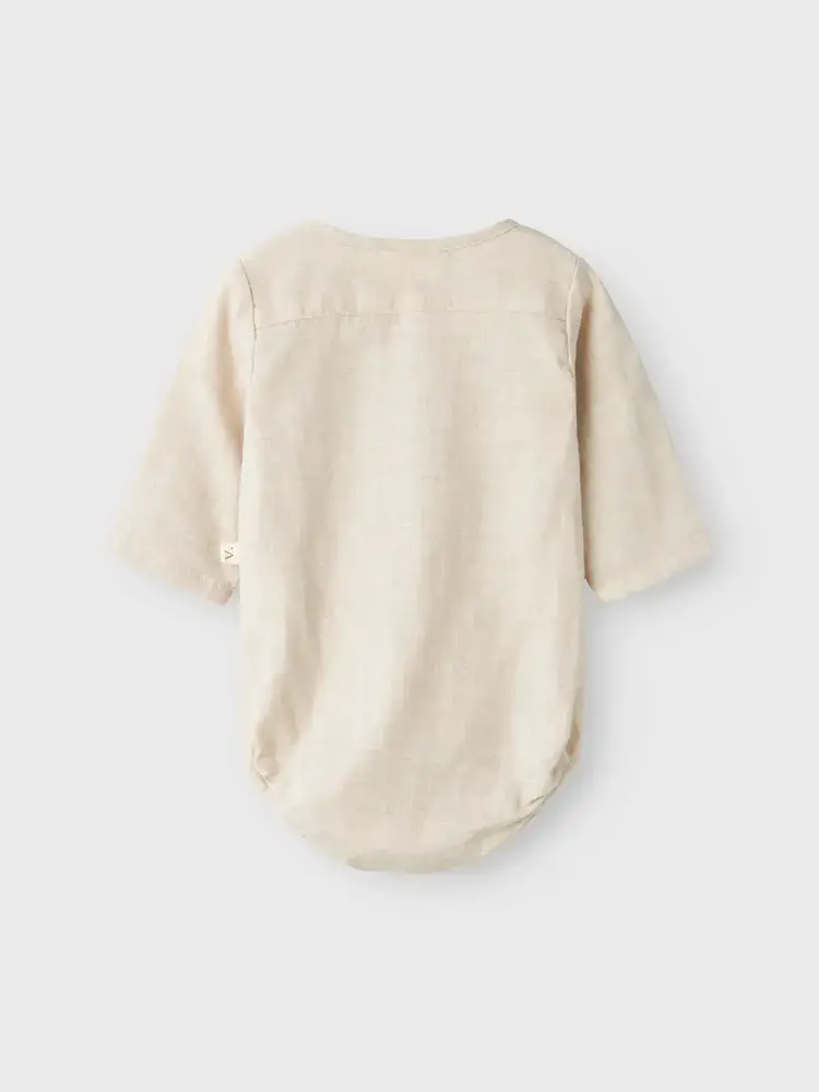 Lil' Atelier Tarou LS Loose Body Shirt - Turtledove Lil' Atelier Tarou LS Loose Body Shirt - Turtledove