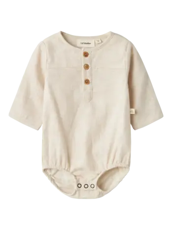 Lil' Atelier Tarou LS Loose Body Shirt - Turtledove Lil' Atelier Tarou LS Loose Body Shirt - Turtledove