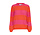 Dust LS Stripe Pullover – Pink Yarrow