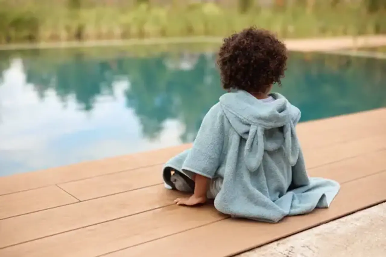 Jollein Badponcho Badstof - Sea Green Jollein Badponcho Badstof - Sea Green