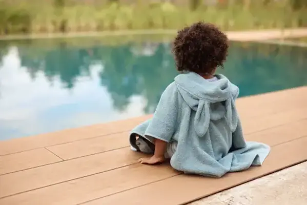 Jollein Badponcho Badstof - Sea Green Jollein Badponcho Badstof - Sea Green