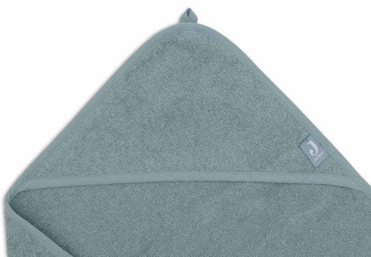 Jollein Badcape Badstof 75x75cm - Sea Green Jollein Badcape Badstof 75x75cm - Sea Green