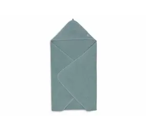 Jollein Badcape Badstof 75x75cm - Sea Green Jollein Badcape Badstof 75x75cm - Sea Green