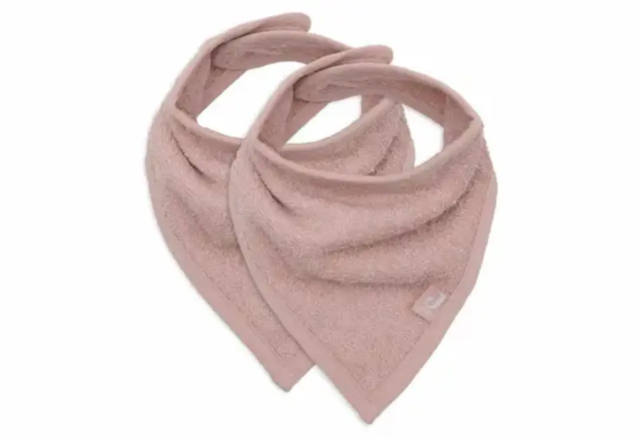 Jollein Slab Bandana - Wild Rose - 2 Stuks Jollein Slab Bandana - Wild Rose - 2 Stuks