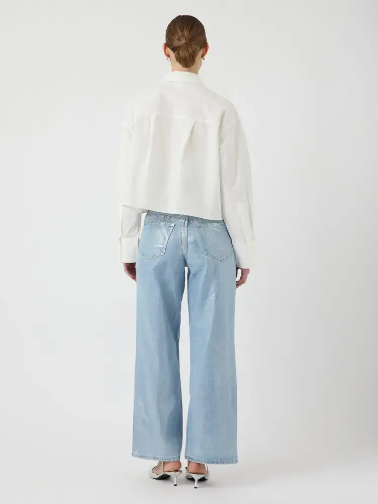 Y.A.S Silvera HW Shiny Denim Jeans *32 - Light Blue Y.A.S Silvera HW Shiny Denim Jeans *32 - Light Blue