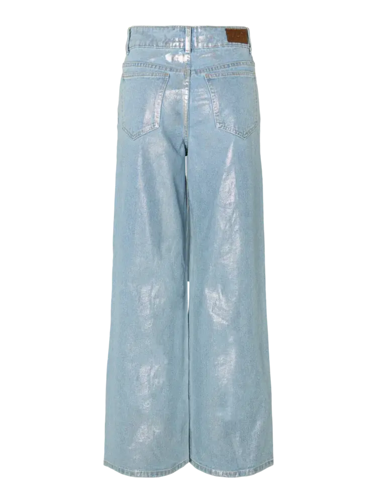 Y.A.S Silvera HW Shiny Denim Jeans *32 - Light Blue Y.A.S Silvera HW Shiny Denim Jeans *32 - Light Blue