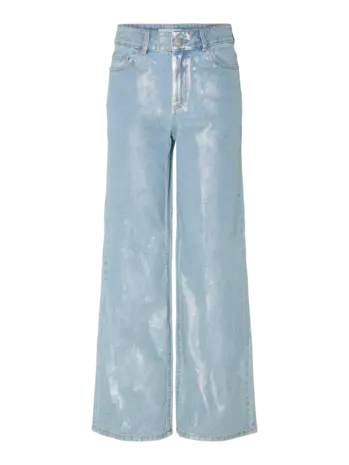 Y.A.S Silvera HW Shiny Denim Jeans *32 - Light Blue Y.A.S Silvera HW Shiny Denim Jeans *32 - Light Blue