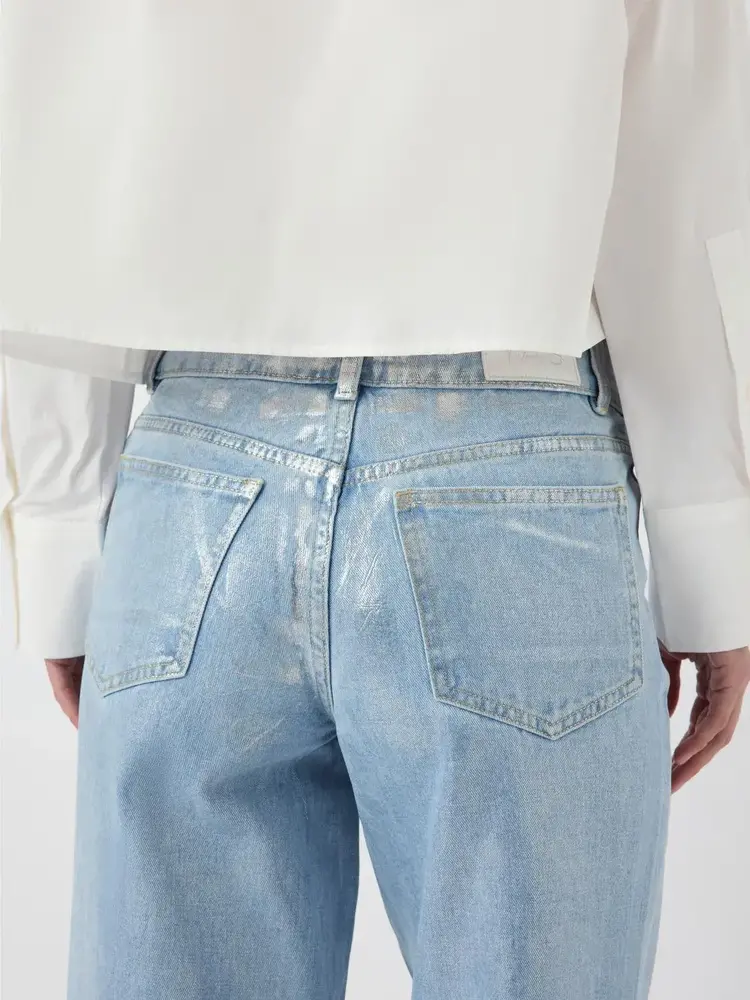 Y.A.S Silvera HW Shiny Denim Jeans *32 - Light Blue Y.A.S Silvera HW Shiny Denim Jeans *32 - Light Blue