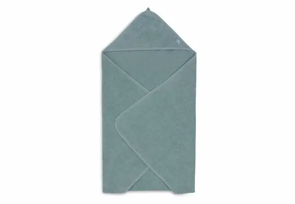 Jollein Badcape Badstof 100x100cm - Sea Green Jollein Badcape Badstof 100x100cm - Sea Green