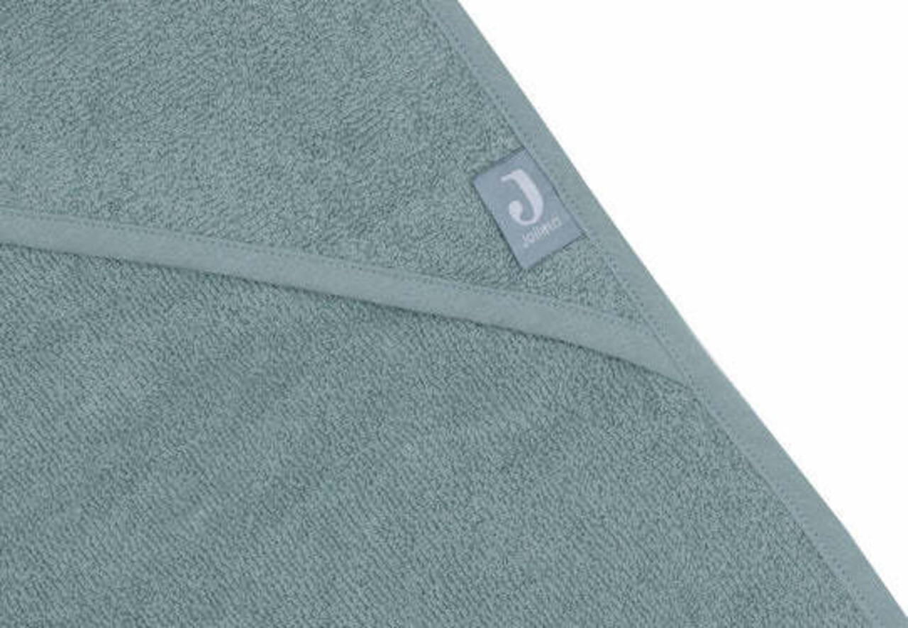 Jollein Badcape Badstof 100x100cm - Sea Green Jollein Badcape Badstof 100x100cm - Sea Green