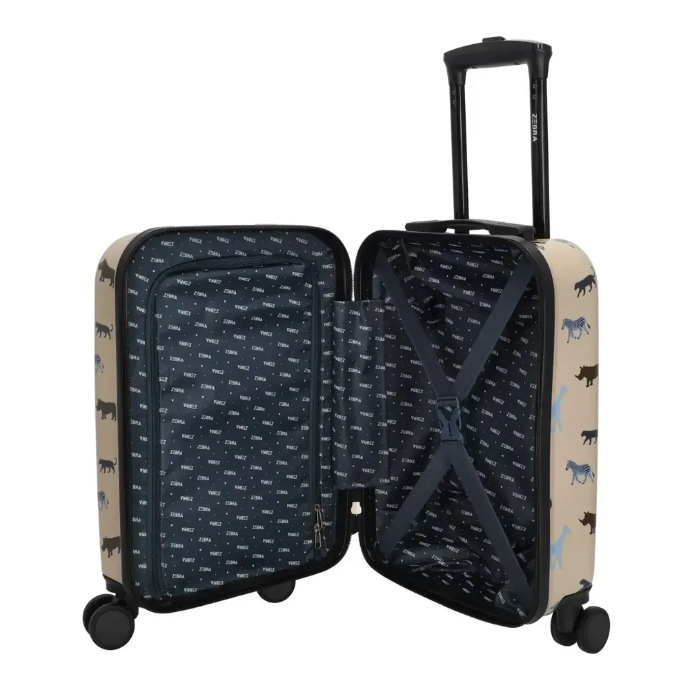 Zebra Kinderkoffer - Camel Zebra Kinderkoffer - Camel