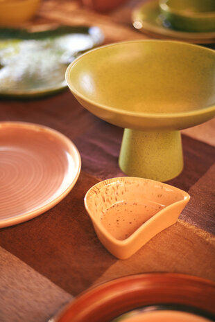 HK Living Shell Tapas Bowl - Speckeled HK Living Shell Tapas Bowl - Speckeled