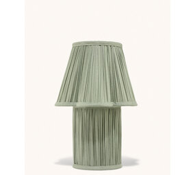 Doing Goods Myra Lamp Small Silk - Sage Doing Goods Myra Lamp Small Silk - Sage