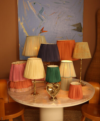 Doing Goods Myra Lamp Small Silk - Sage Doing Goods Myra Lamp Small Silk - Sage