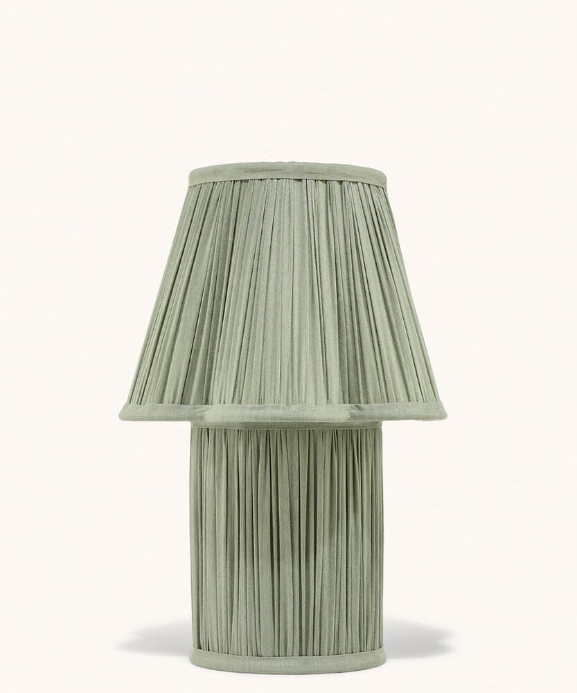 Doing Goods Myra Lamp Small Silk - Sage Doing Goods Myra Lamp Small Silk - Sage