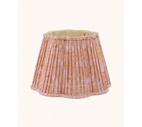 Doing Goods Diya Scalloped Lampshade Cotton Aliya 30cm - Lilac Doing Goods Diya Scalloped Lampshade Cotton Aliya 30cm - Lilac