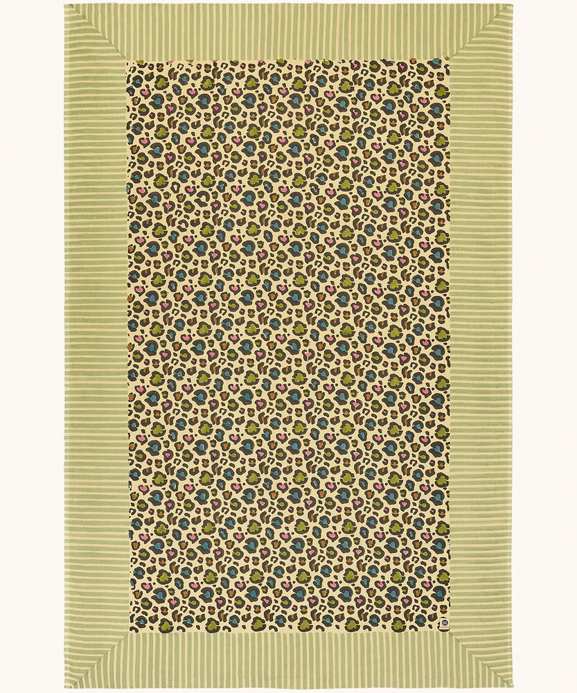 Doing Goods Disco Leopard Single Throw in Tote Bag